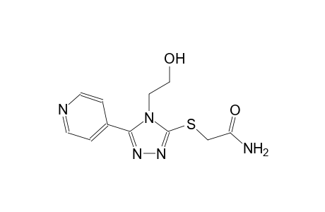 acetamide, 2-[[4-(2-hydroxyethyl)-5-(4-pyridinyl)-4H-1,2,4-triazol-3-yl]thio]-