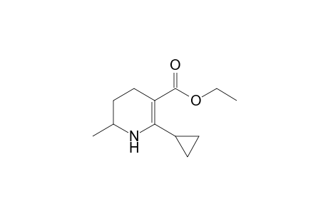 Ethyl 2-cyclopropyl-6-methyl-1,4,5,6-tetrahydropyridine-3-carboxylate