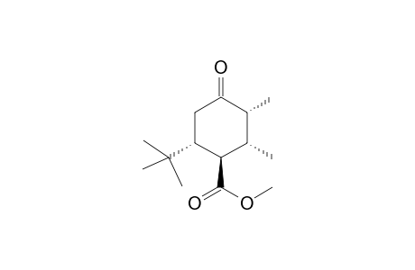 r-2,c-3-Dimethyl-t-4-methoxycarbonyl-c-5-t-butyl-cyclohexanone