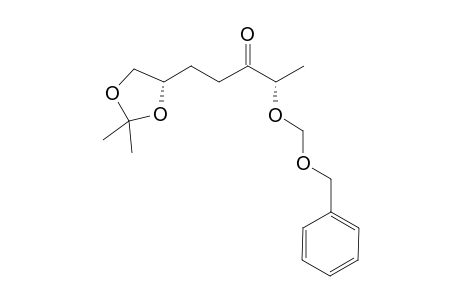 (2S,6S)-2-Benzyloxymethoxy-6,7-isopropylidenedioxyheptan-3-one
