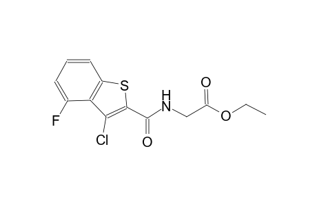 ethyl {[(3-chloro-4-fluoro-1-benzothien-2-yl)carbonyl]amino}acetate
