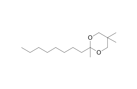 2,5,5-trimethyl-2-octyl-1,3-dioxane