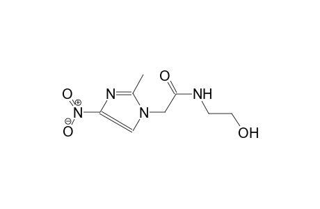 1H-imidazole-1-acetamide, N-(2-hydroxyethyl)-2-methyl-4-nitro-