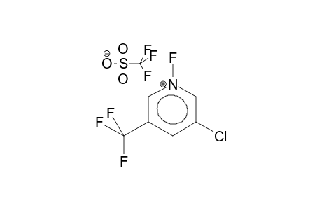 3-CHLORO-5-TRIFLUOROMETHYL-N-FLUOROPYRIDINIUM TRIFLATE