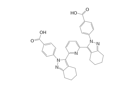 4-[3-[6-[2-(4-carboxyphenyl)-4,5,6,7-tetrahydroindazol-3-yl]-2-pyridinyl]-4,5,6,7-tetrahydroindazol-2-yl]benzoic acid