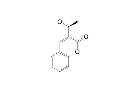 (E,3R)-2-BENZYLIDEN-2-(1'-HYDROXYETHYL)-BUTANOIC-ACID