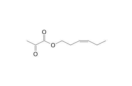 (3Z)-3-Hexenyl 2-oxopropanoate