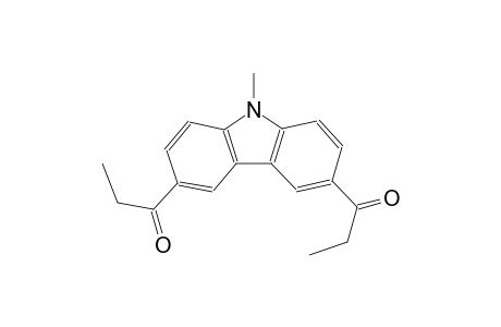 1-(9-methyl-6-propionyl-9H-carbazol-3-yl)-1-propanone