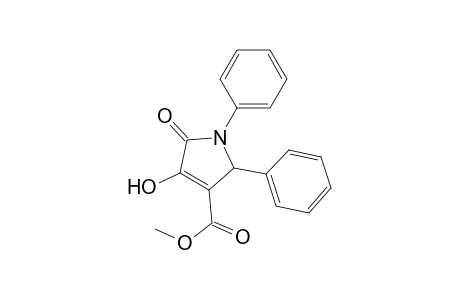1H-Pyrrole-3-carboxylic acid, 2,5-dihydro-4-hydroxy-5-oxo-1,2-diphenyl-, methyl ester