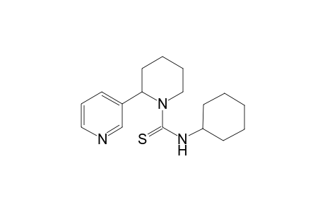 N-Cyclohexyl-2-(3-pyridinyl)-1-piperidinecarbothioamide