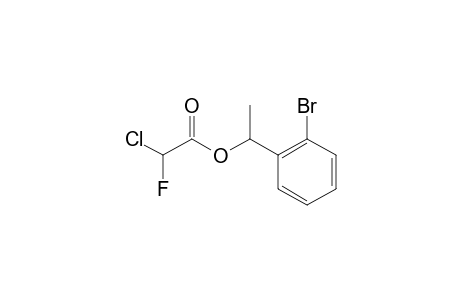 (S) [1'-(2''-Bromophenyl)ethyl]2-chloro-2-fluoroacetate