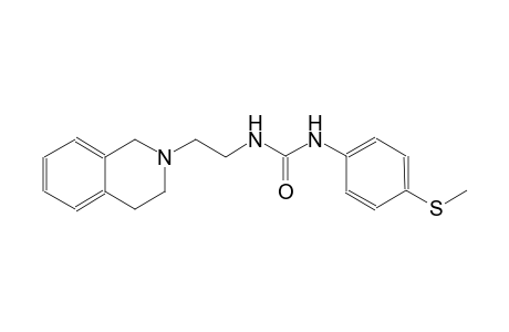 urea, N-[2-(3,4-dihydro-2(1H)-isoquinolinyl)ethyl]-N'-[4-(methylthio)phenyl]-