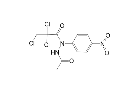 Propanehydrazide, N'-acetyl-2,2,3-trichloro-N-(4-nitrophenyl)-