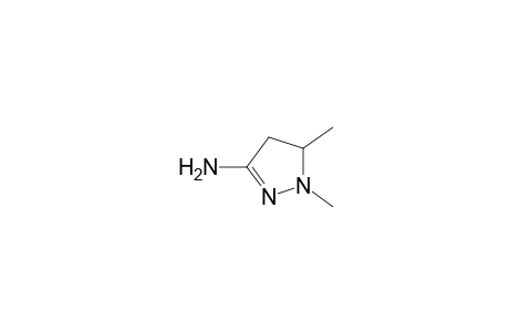 1H-Pyrazol-3-amine, 4,5-dihydro-1,5-dimethyl-
