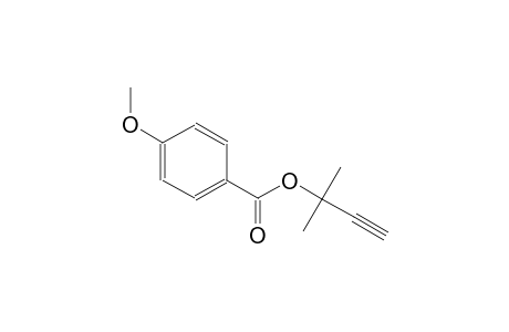 benzoic acid, 4-methoxy-, 1,1-dimethyl-2-propynyl ester