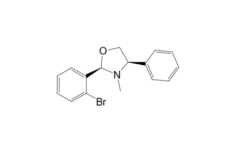 (2R,4R)-2(2-Bromophenyl)-3-methyl-4-phenyl-1,3-oxazolidine