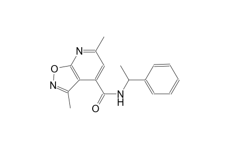 isoxazolo[5,4-b]pyridine-4-carboxamide, 3,6-dimethyl-N-(1-phenylethyl)-