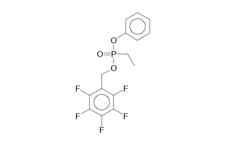 Phenyl pentafluorobenzyl ethylphosphonate