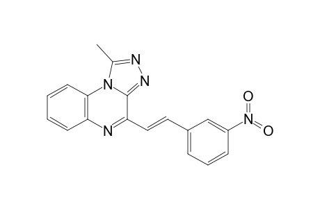1-(Methyl)-4-[(E)-2-(3-nitrophenyl)vinyl][1,2,4]triazolo[4,3-a]quinoxaline