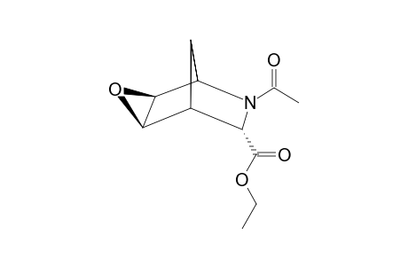 ETHYL-2-ACETYL-5,6-exo-EPOXY-2-AZA-BICYCLO-[2.2.1]-HEPTANE-3-endo-CARBOXYLATE