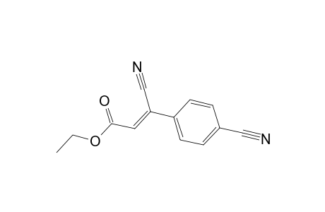 Ethyl (2E)-3-cyano-3-(4-cyanophenyl)-2-propenoate