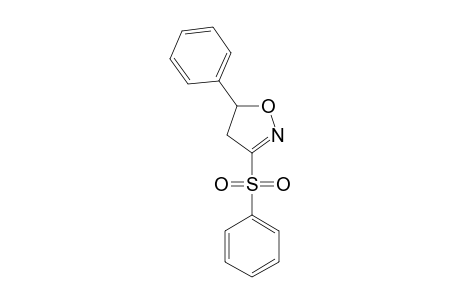 5-phenyl-3-phenylsulfonyl-4,5-dihydro-1,2-oxazole
