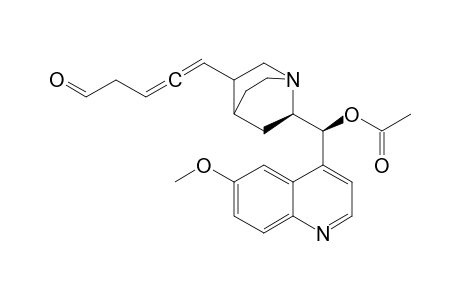 (3R,4S,8R,9S,11Z)-9-Acetoxy-11-(3-oxopropylidene)-6'-methoxycinchonan