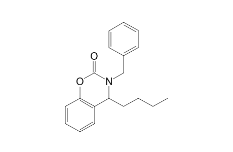 3-Benzyl-4-butyl-3,4-dihydro-1,3-benzo[e]-(1,3)-oxazin-2-one