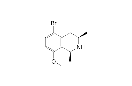 5-Bromo-8-methoxy-(1S,3R)-dimethyl-1,2,3,4-tetrahydroisoquinoline