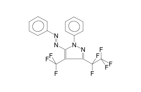 1-PHENYL-3-PENTAFLUOROETHYL-4-TRIFLUOROMETHYL-5-PHENYLAZAPYRAZOLE