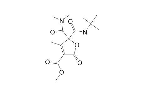 METHYL-5-(TERT.-BUTYLCARBAMOYL)-5-(DIMETHYLCARBAMOYL)-4-METHYL-2-OXO-2,5-DIHYDROFURAN-3-CARBOXYLATE