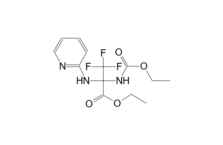 Ethyl 2-[(ethoxycarbonyl)amino]-3,3,3-trifluoro-2-(2-pyridinylamino)propanoate