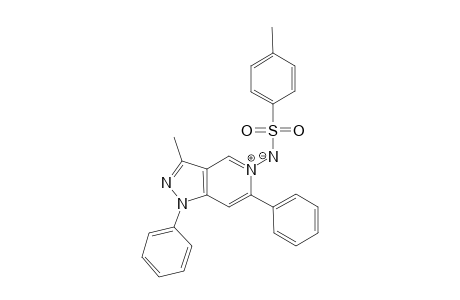 (3-Methyl-1,6-diphenyl-1H-pyrazolo[4,3-c]pyridine-5-ium-5-yl)(tosyl)amide