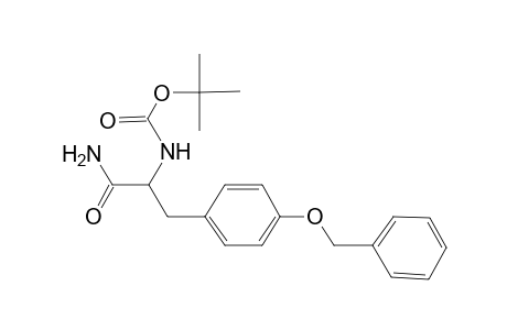 tert-Butyl 2-amino-1-[4-(benzyloxy)benzyl]-2-oxoethylcarbamate
