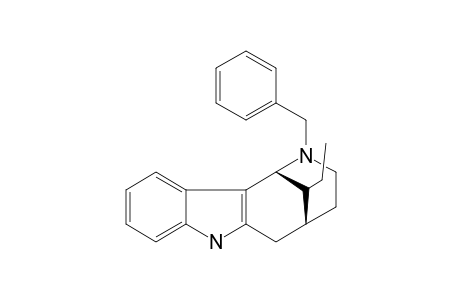 (1RS,5RS,12SR)-2-BENZYL-12-ETHYL-1,2,3,4,5,6-HEXAHYDRO-1,5-METHANOAZOCINO-[4,3-B]-INDOLE