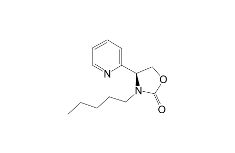 (S)-N-Pentyl-4-pyridin-2-yl[1,3]oxazolidin-2-one
