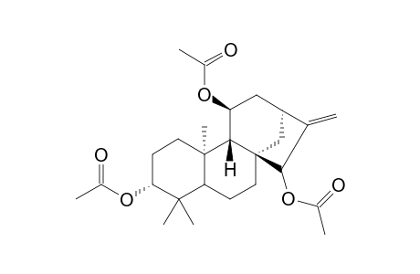 3.alpha.,11.beta.,15.beta-Triacetoxy-(ent)-Kaur-16-ene