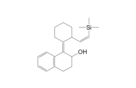 cis-2-[2-(Trimethylsilyl)ethenyl]-1-(2-hydroxy-1,2,3,4-tetrahydronaphth-1-ylidene)cyclohexane
