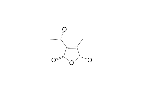 5-Hydroxy-3-[(1S)-1-hydroxyethyl]-4-methylfuran-2(5H)-one
