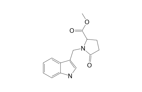 METHYL-N-(3-INDOLYLMETHYL)-PYROGLUTAMATE