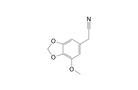 3-Methoxy-4,5-methylenedioxyphenylacetonitrile