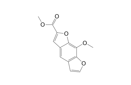 Benzo[1,2-b:5,4-b']difuran-2-carboxylic acid, 8-methoxy-, methyl ester