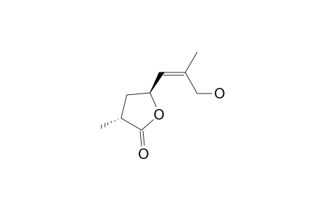 6-METHYL-5-(10-OXYMETHYLENE-ISOBUTYLENE)-LACTONE