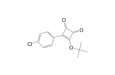 3-tert-Butoxy-4-(4-chlorophenyl)cyclobut-3-ene-1,2-dione