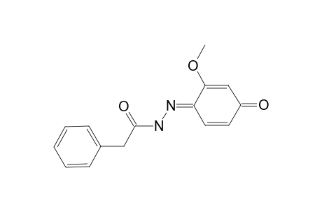 PHENYL-ACETIC-ACID-2-(2-METHOXY-4-OXO-CYCLO-HEXA-2,4-DIENYLIDENE)-HYDRAZIDE;NG-061