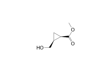 (1R,2S)-2-(hydroxymethyl)-1-cyclopropanecarboxylic acid methyl ester