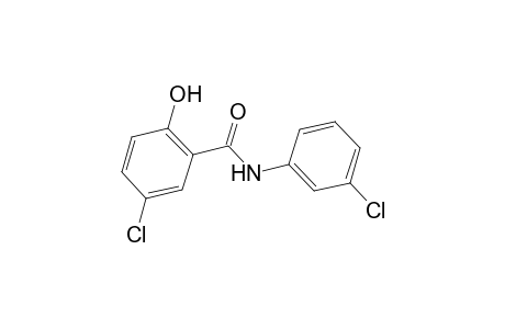 5-Chloranyl-N-(3-chlorophenyl)-2-oxidanyl-benzamide