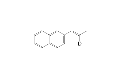 (E)-2-Deuterio-1-(2-naphthyl)-1-propene