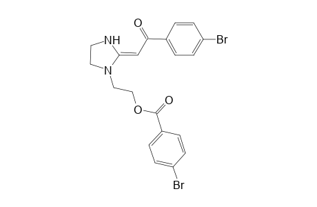 2-{2'-[(4"-Bromoobenzoyl)methylene]-imidazolidin-1'-yl} 4-bromobenzoate