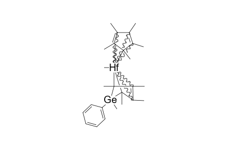 (ETA(5)-C5ME5)[ETA(4)-C4ME4GE(ME)PH]-HFME